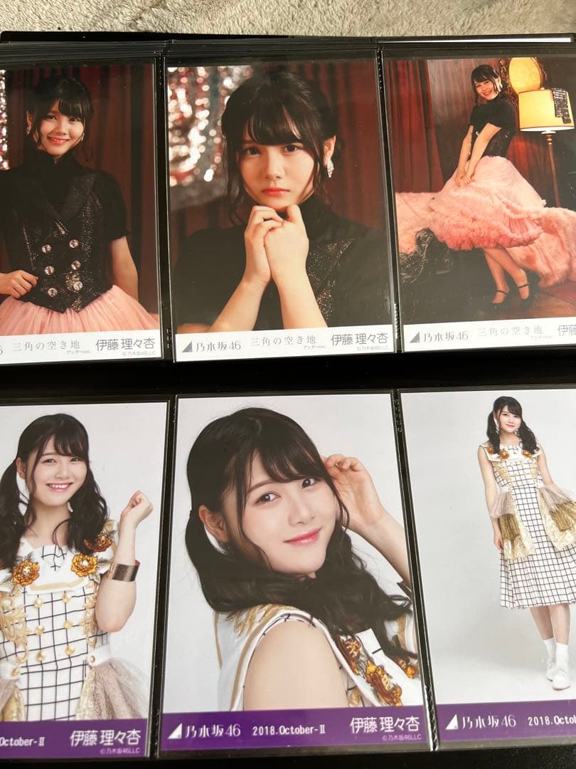 乃木坂46 伊藤理々杏 生写真2018フルコンプ