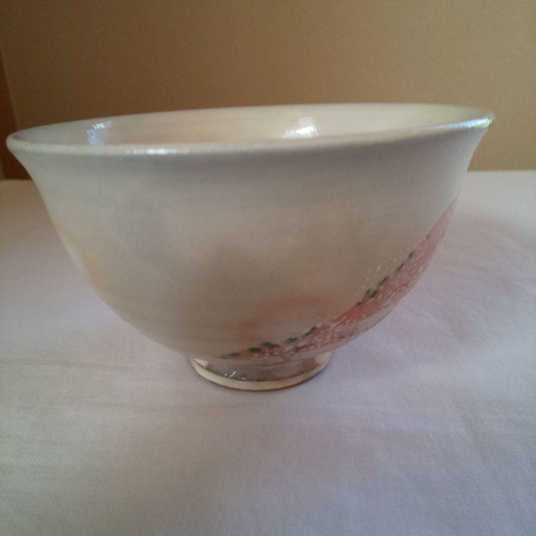 A 253 吉野桜 抹茶碗 ( 新品未使用品 )