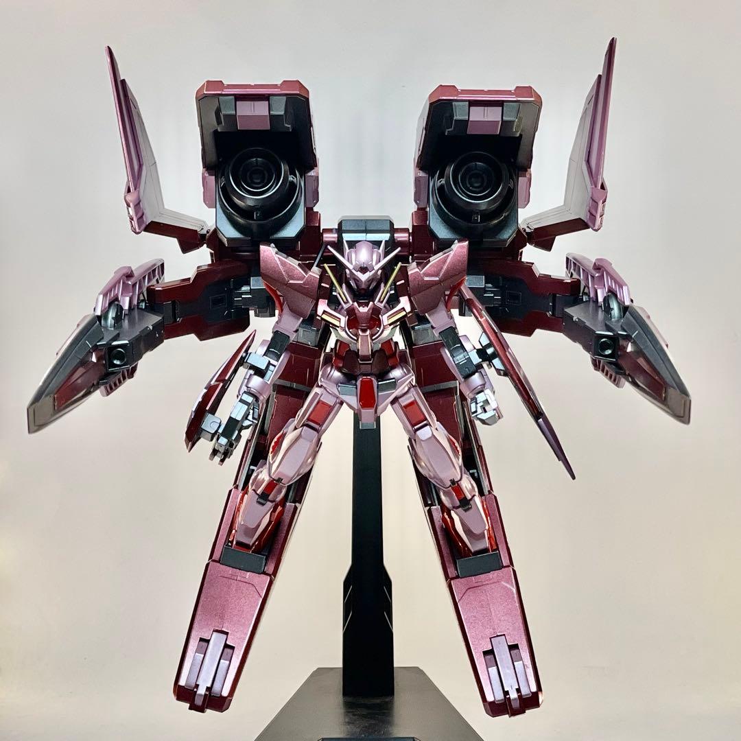 ガンプラ HG GNアームズTYPE-E エクシア トランザム 完成 塗装