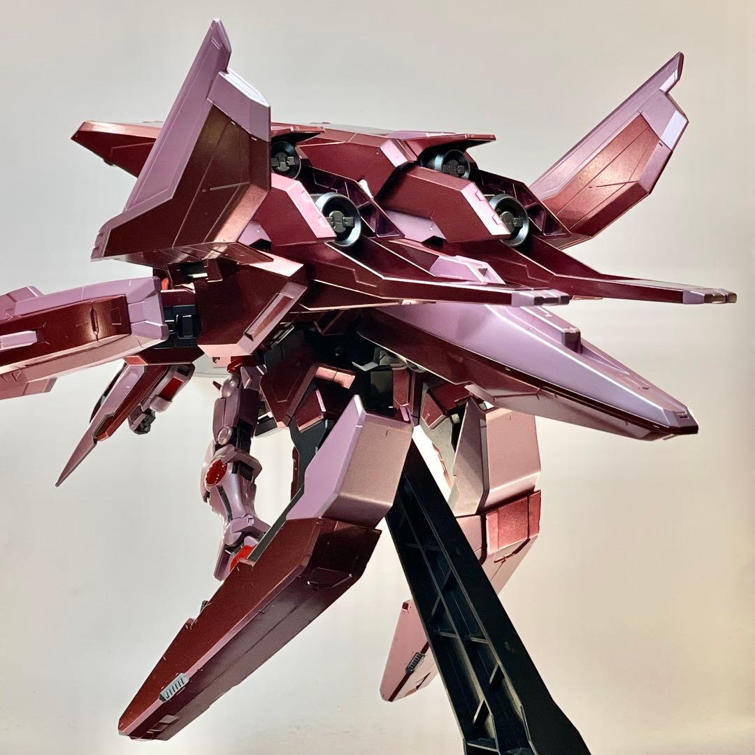 ガンプラ HG GNアームズTYPE-E エクシア トランザム 完成 塗装