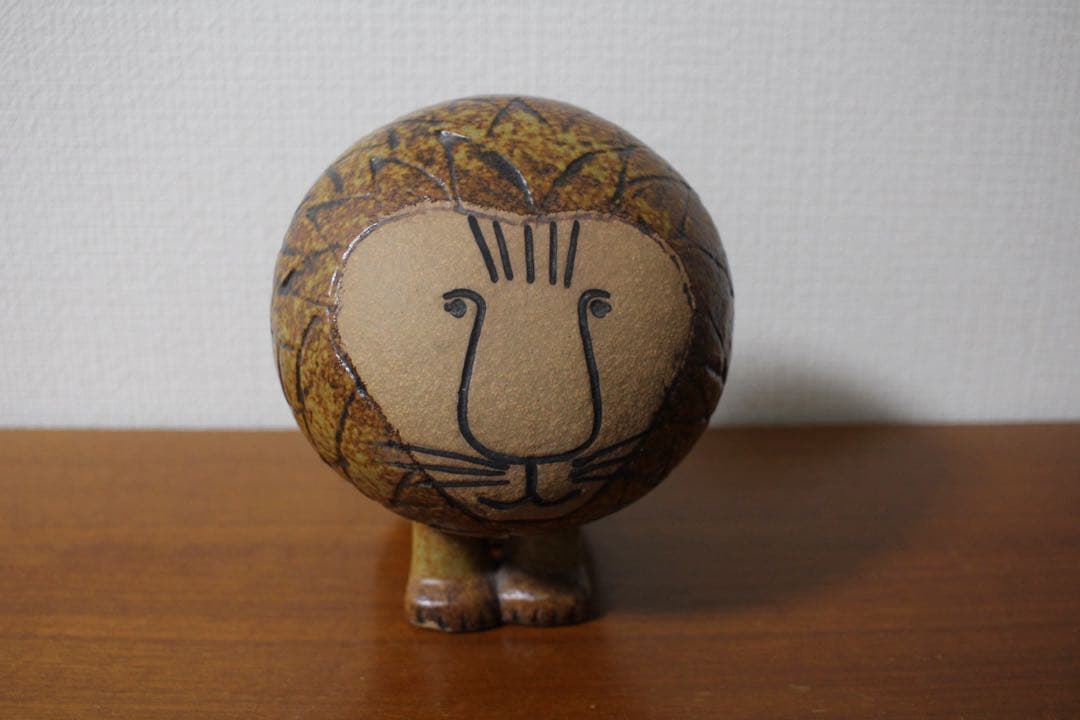 【希少・箱付き】リサラーソン ライオン Gustavsberg 北欧