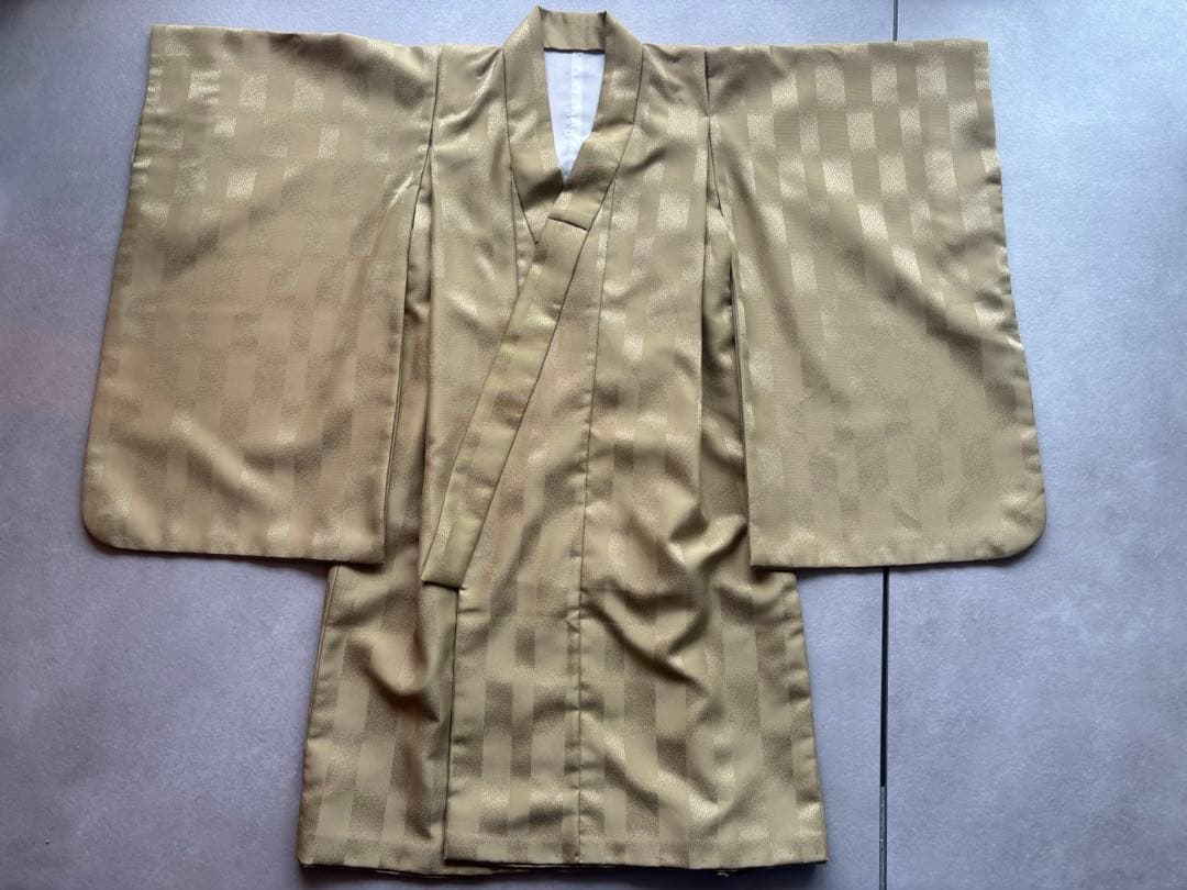 【値下げしました】七五三 男の子 着物 羽織袴セット 3歳 5歳 式部浪漫 黒金