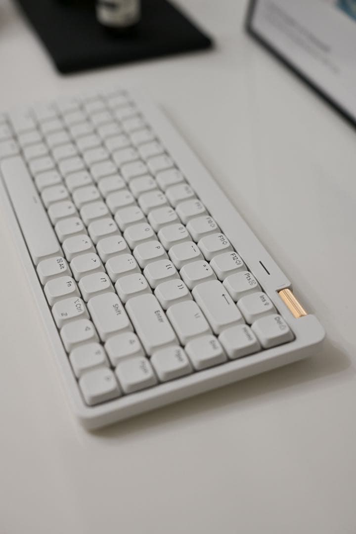 美品 lofree flow lite84 オフホワイト