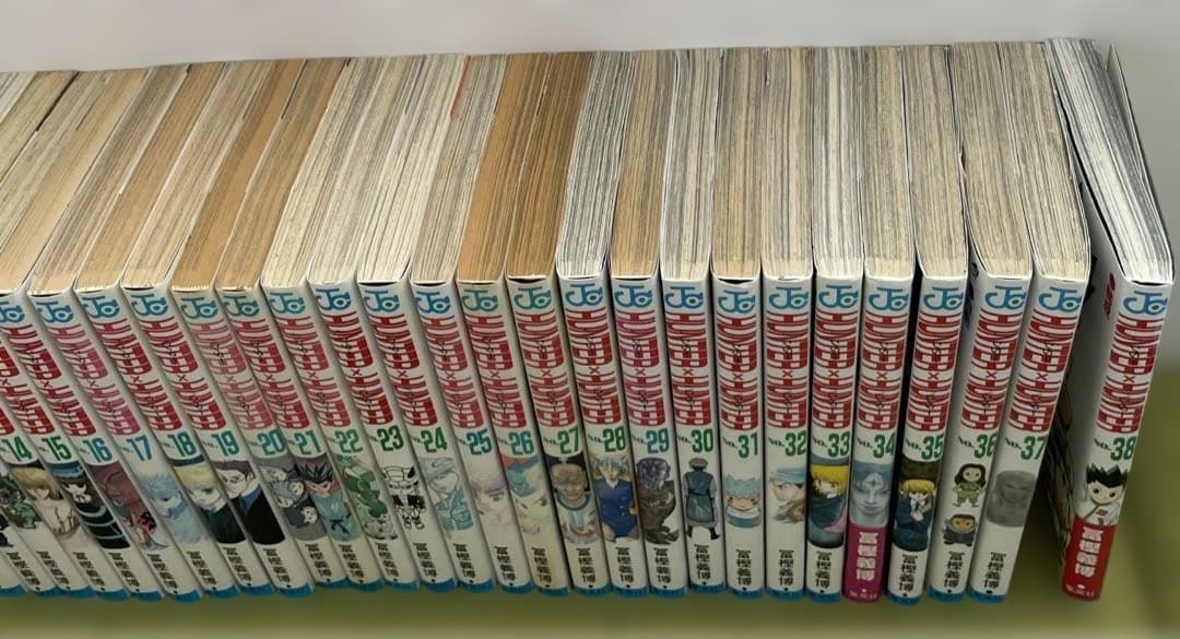 HUNTER×HUNTER 1-38巻　全巻＋関連本2冊　40冊まとめ売り