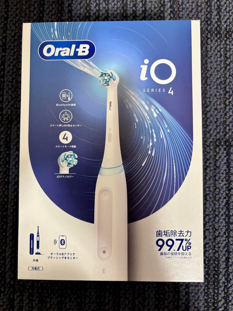新品未使用 Oral-B iO Series 4 電動歯ブラシ本体 ホワイト