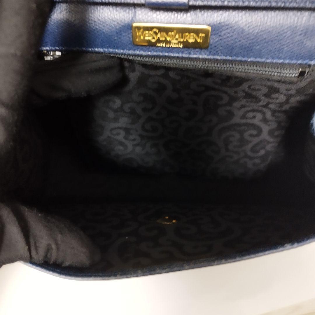 美品☆　イヴサンローラン　ショルダーバッグ　アラベスク　唐草模様　YSLロゴ