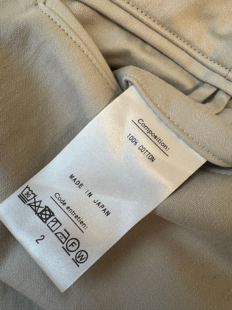 パンツ A.PRESSE Type.1 Chino Trousers 2 ecru