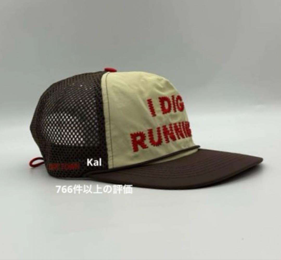 Alex zono I dig running トラッカー　ハット　キャップ