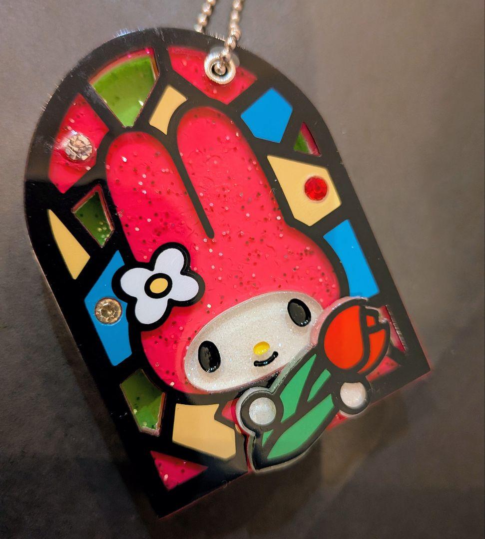【新品】マイメロディ ステンドグラス スライドミラー　SANRIO　長崎限定