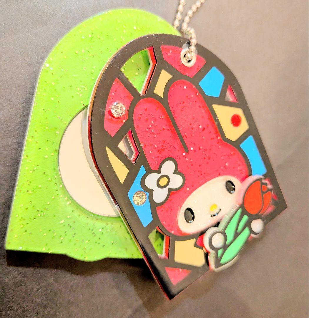 【新品】マイメロディ ステンドグラス スライドミラー　SANRIO　長崎限定