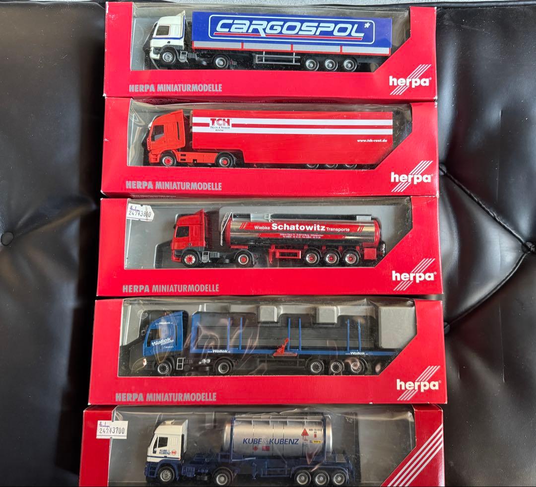 HERPA ミニチュアトラック セット　他トラック