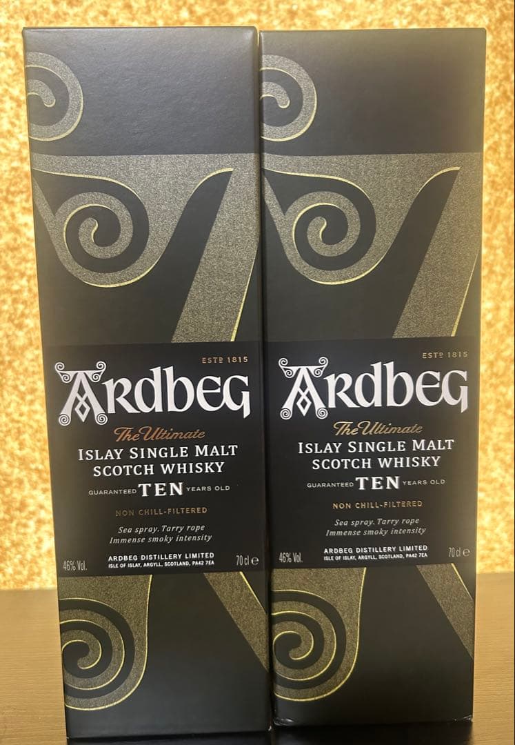 アードベッグ　ardbeg TEN 2本　ウイスキー