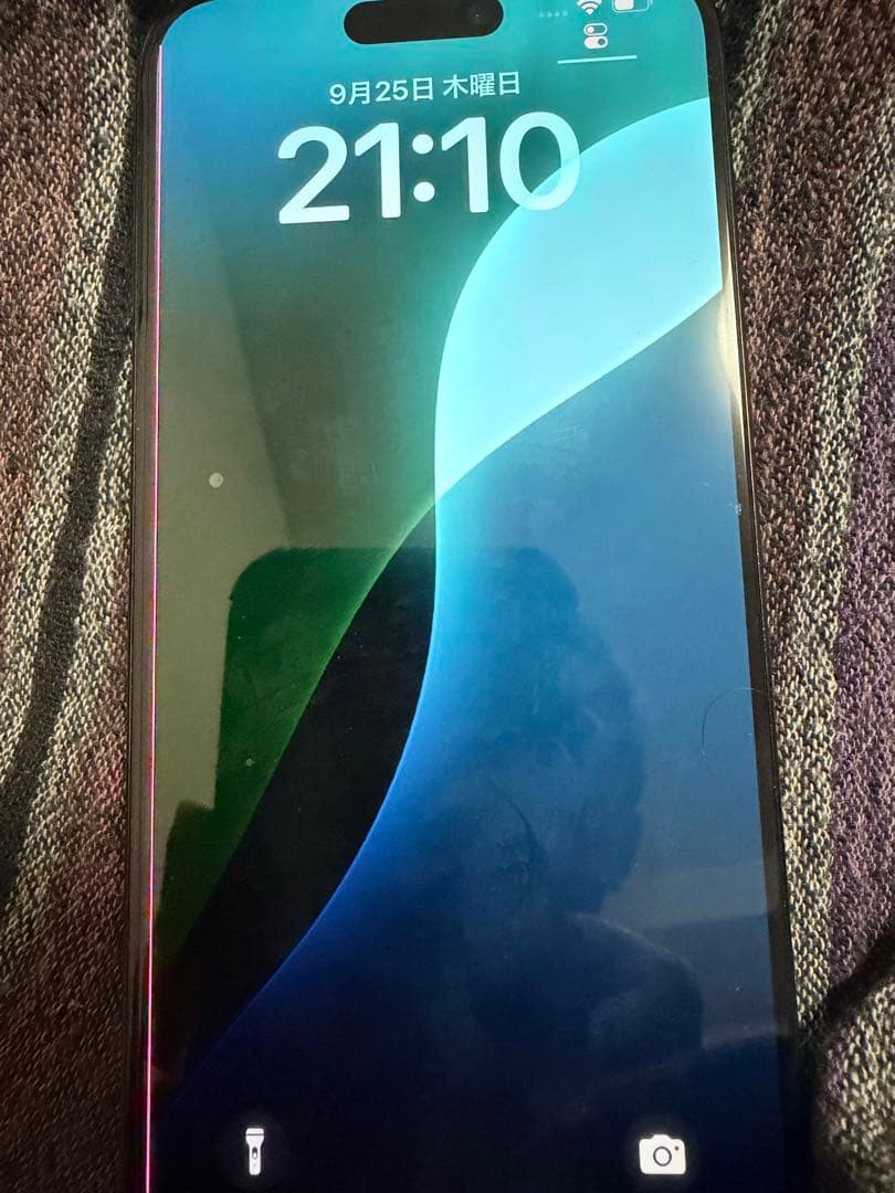 Apple iPhone 15 Pro Max 1TB スペースグレー　液晶漏れ