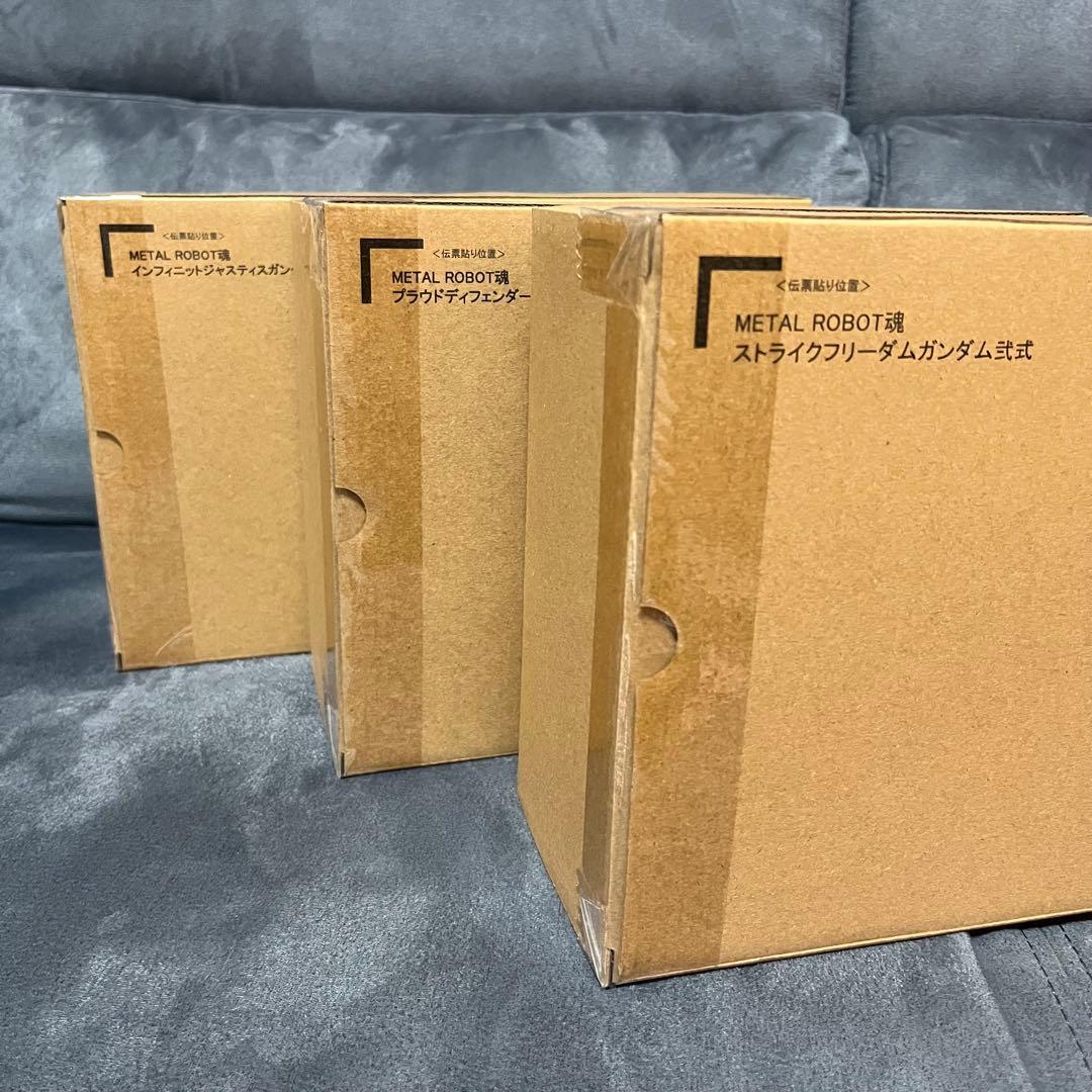 【新品未開封】メタルロボット魂 ストフリ弐式・インジャ弐式・プラウド 3種セット