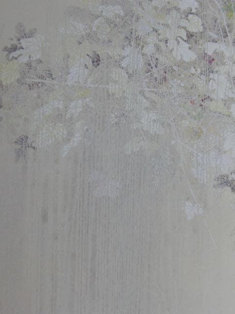 竹内浩一、【ぶどうに雨】、希少な額装用画集より、新品額装付