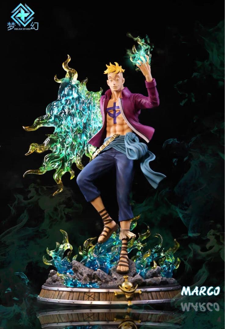 ワンピース 白ひげ海賊団 1番隊隊長 マルコ フィギュア 新品