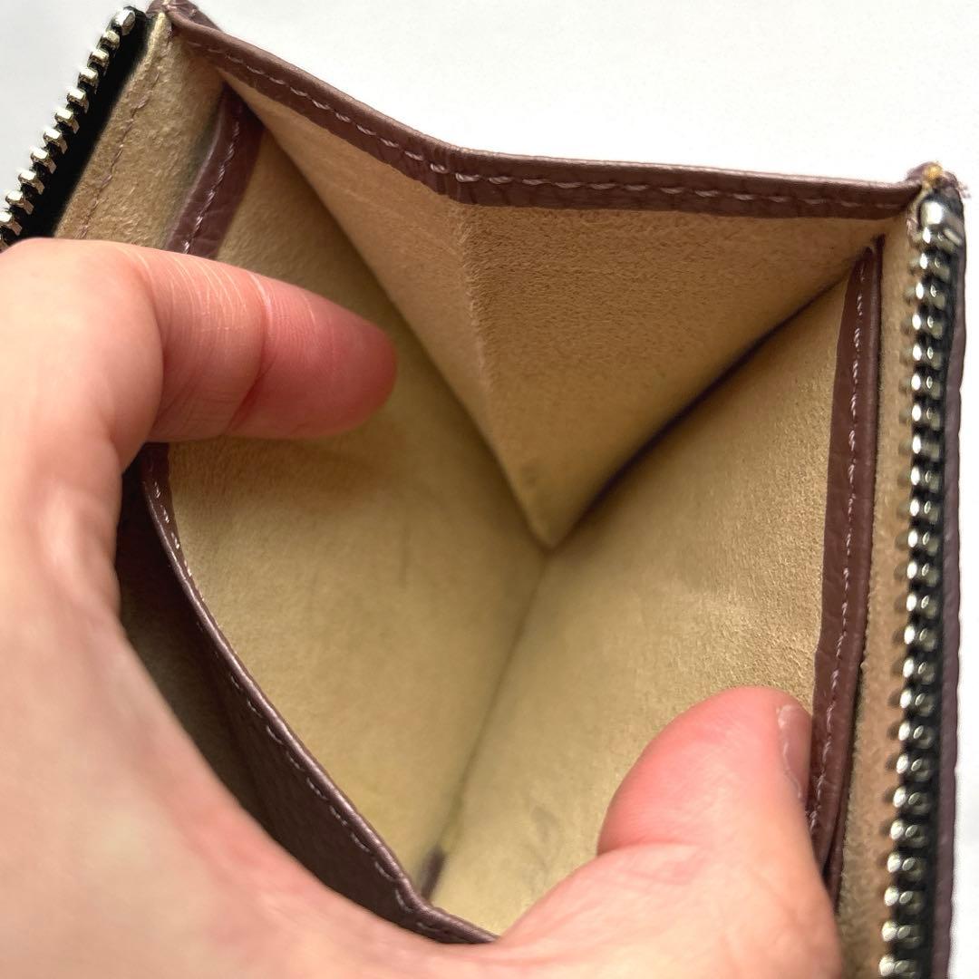 【美品】ATAO アタオ チェス ZOO レッサーパンダ 二つ折りミニ財布 牛革