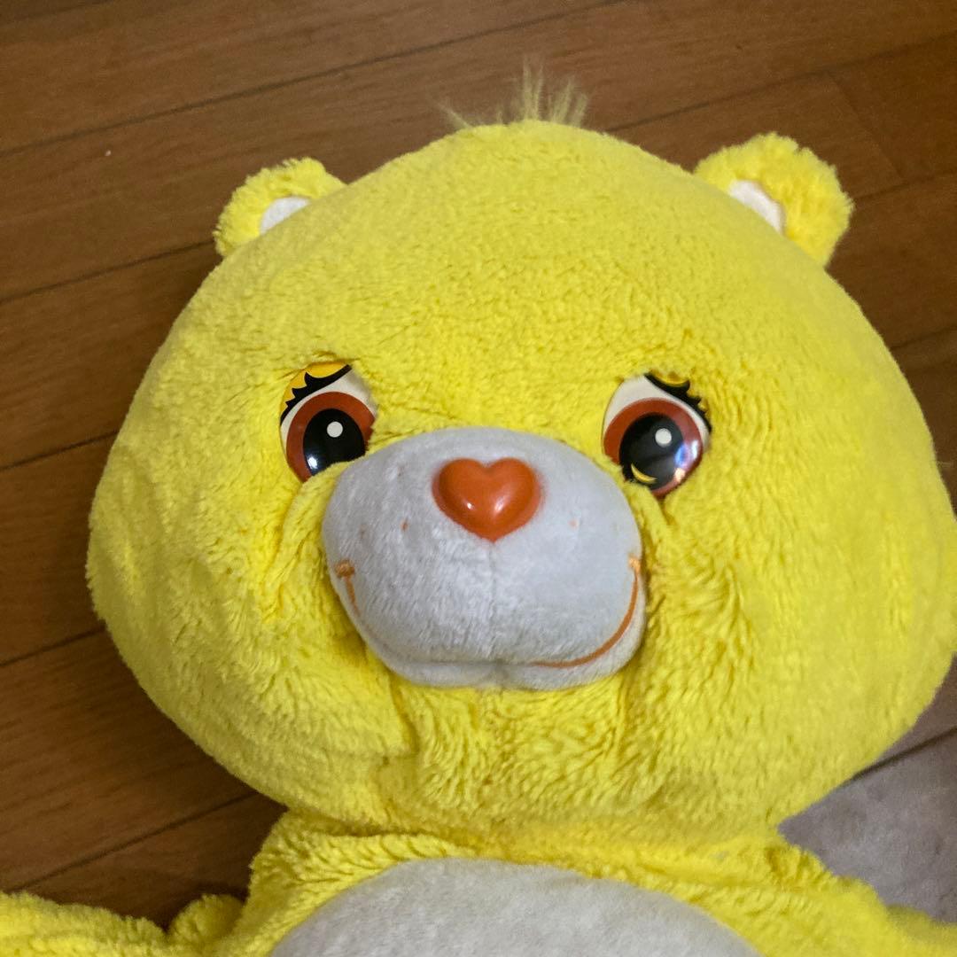 ケアベア　黄色の太陽デザインぬいぐるみ　55cm
