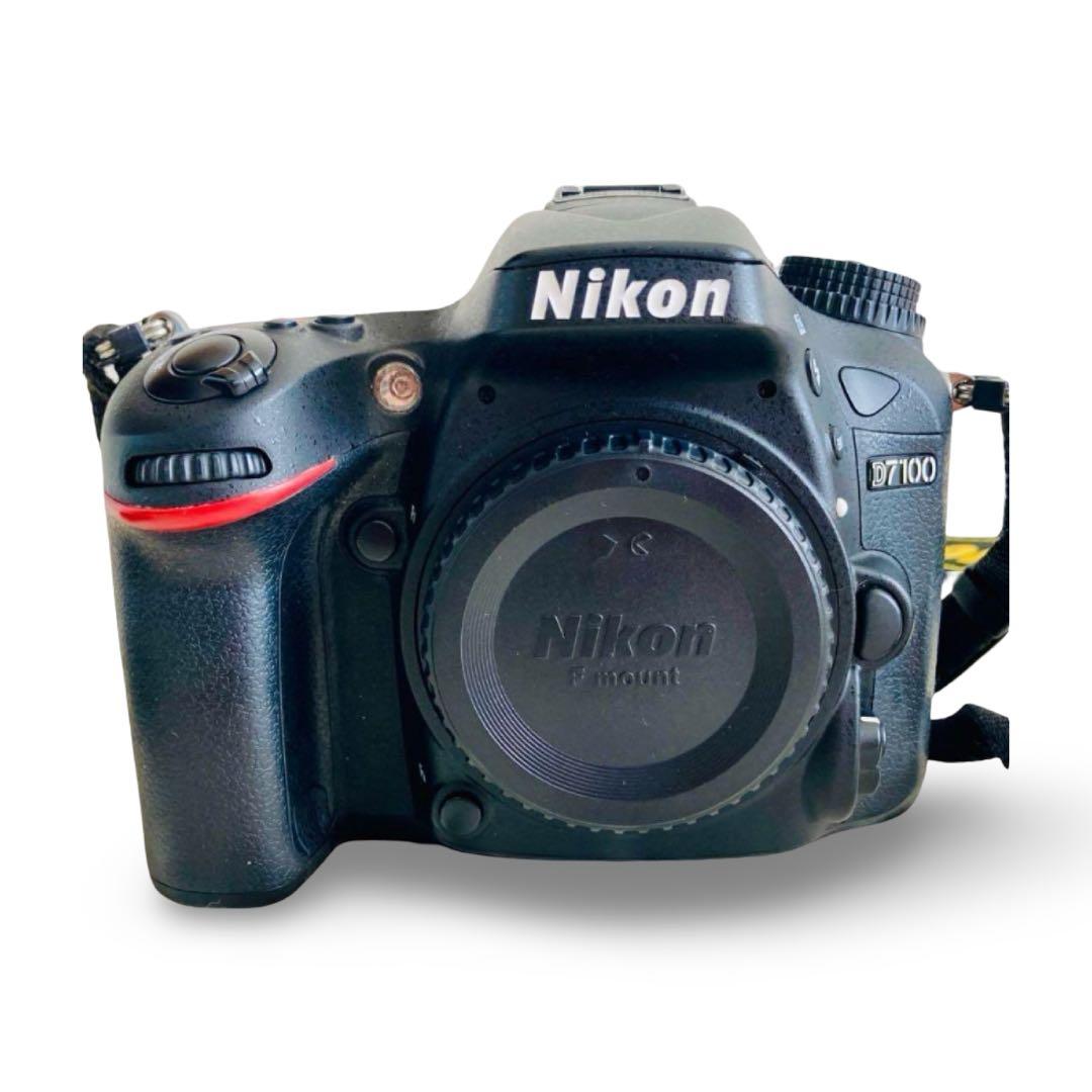 Nikon D7100 デジタル一眼レフ ボディ 動作未確認 充電器 ストラップ