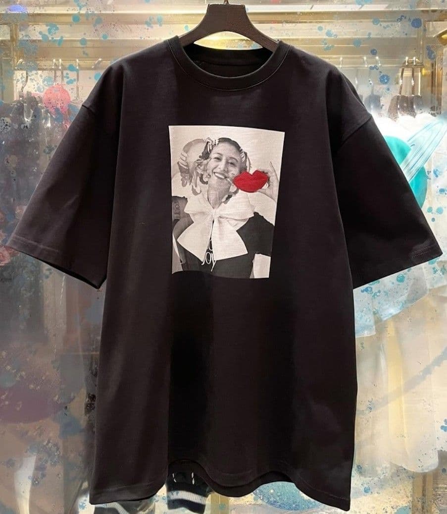 小泉今日子Kyon2フォトTシャツ L 黒VermeeristBEAMSビームス