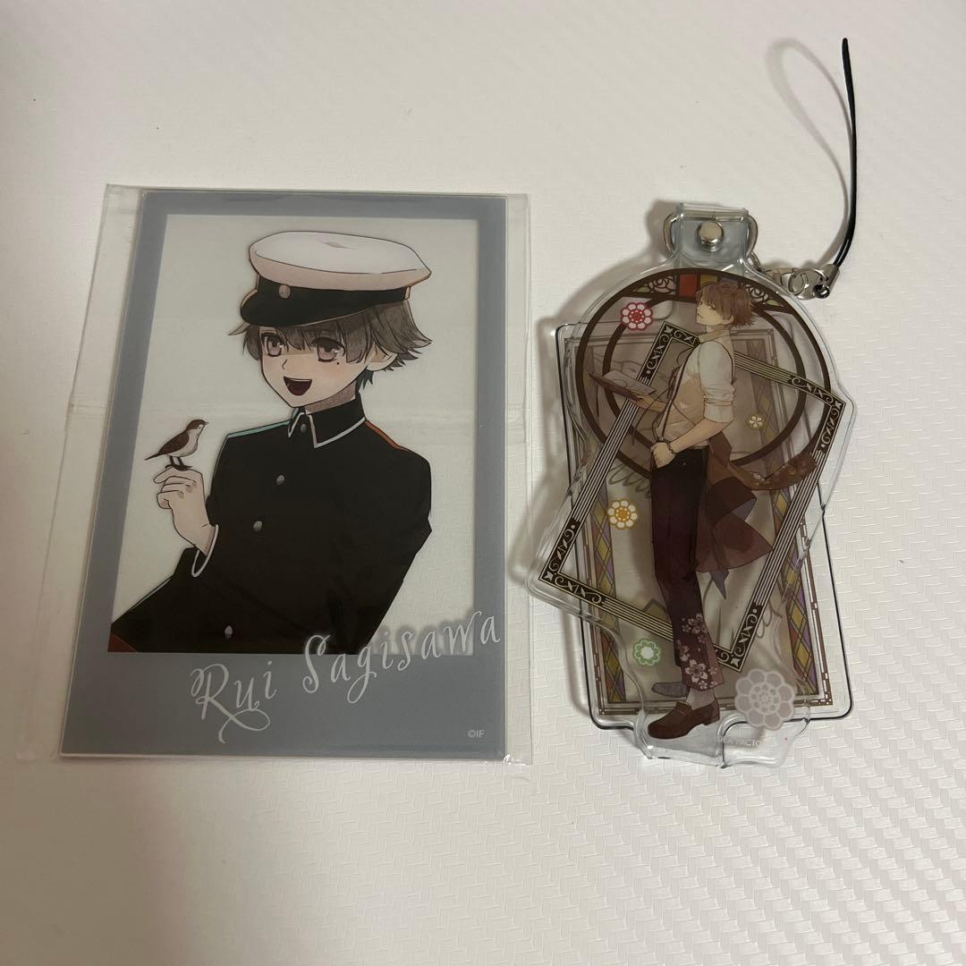 公*o様 ニル・アドミラリの天秤 鷺澤累 アクリルカード ビニールストラップ セ