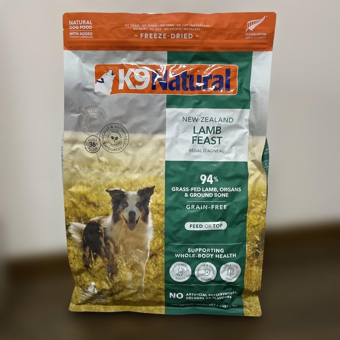 K9ナチュラル ラムフィースト 3.6kg