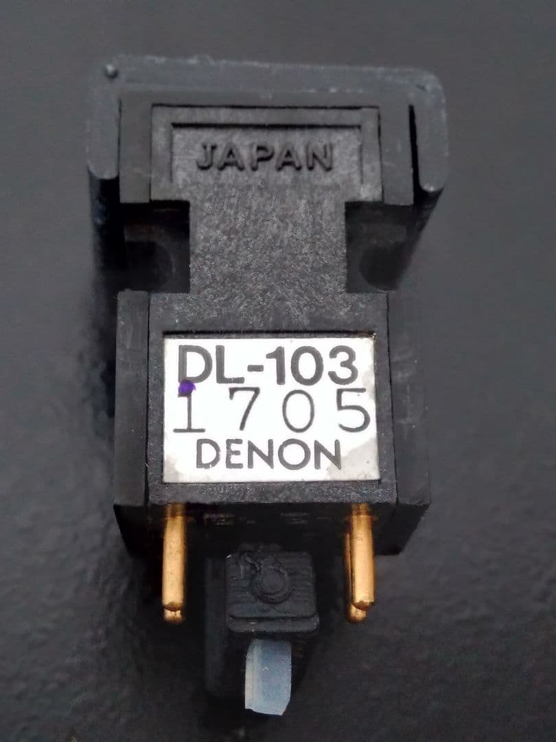 デノン MCカートリッジ DL-103 パイオニアヘッドシェル セット音質良好