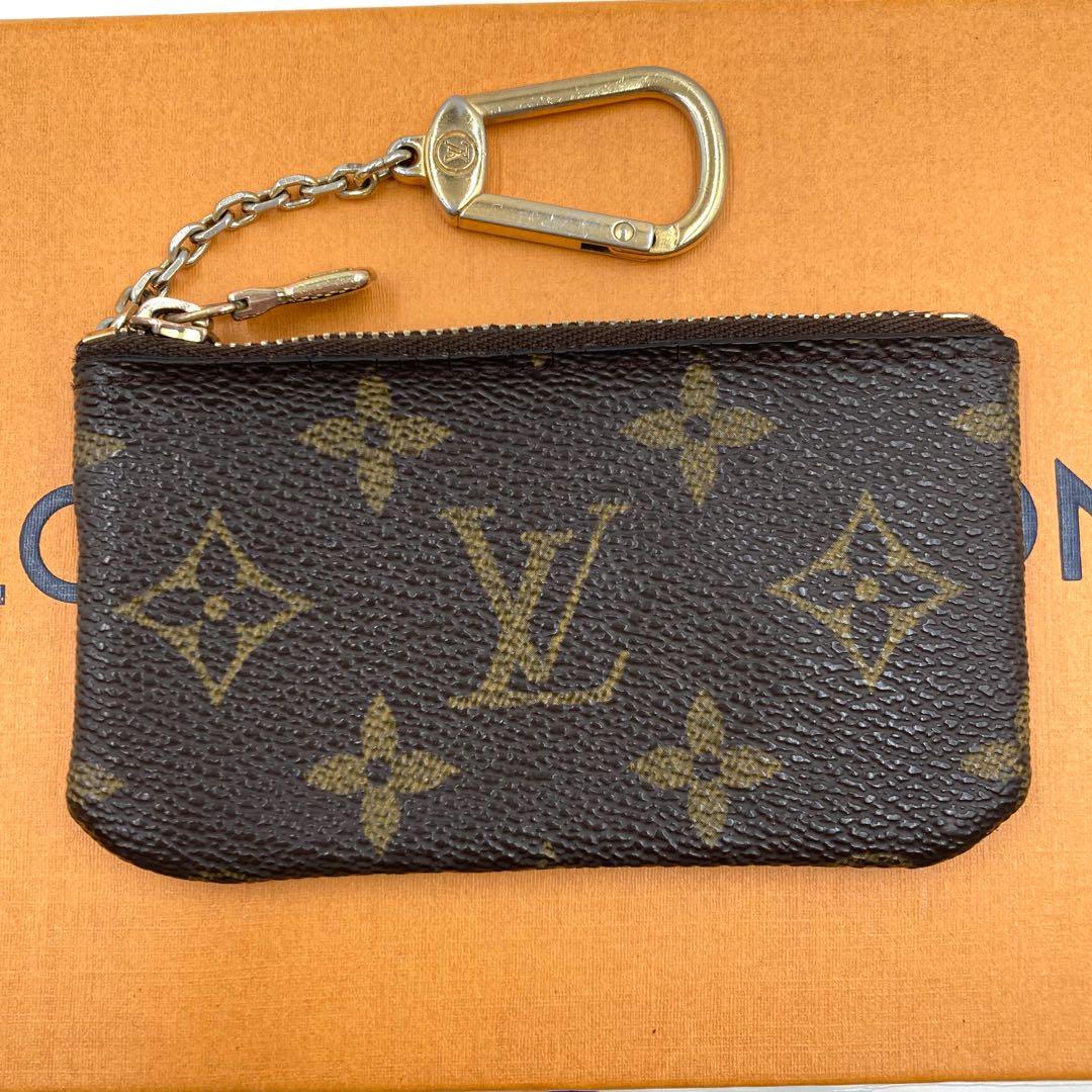 【美品】ルイヴィトン モノグラム ポシェットクレ ケース M62650