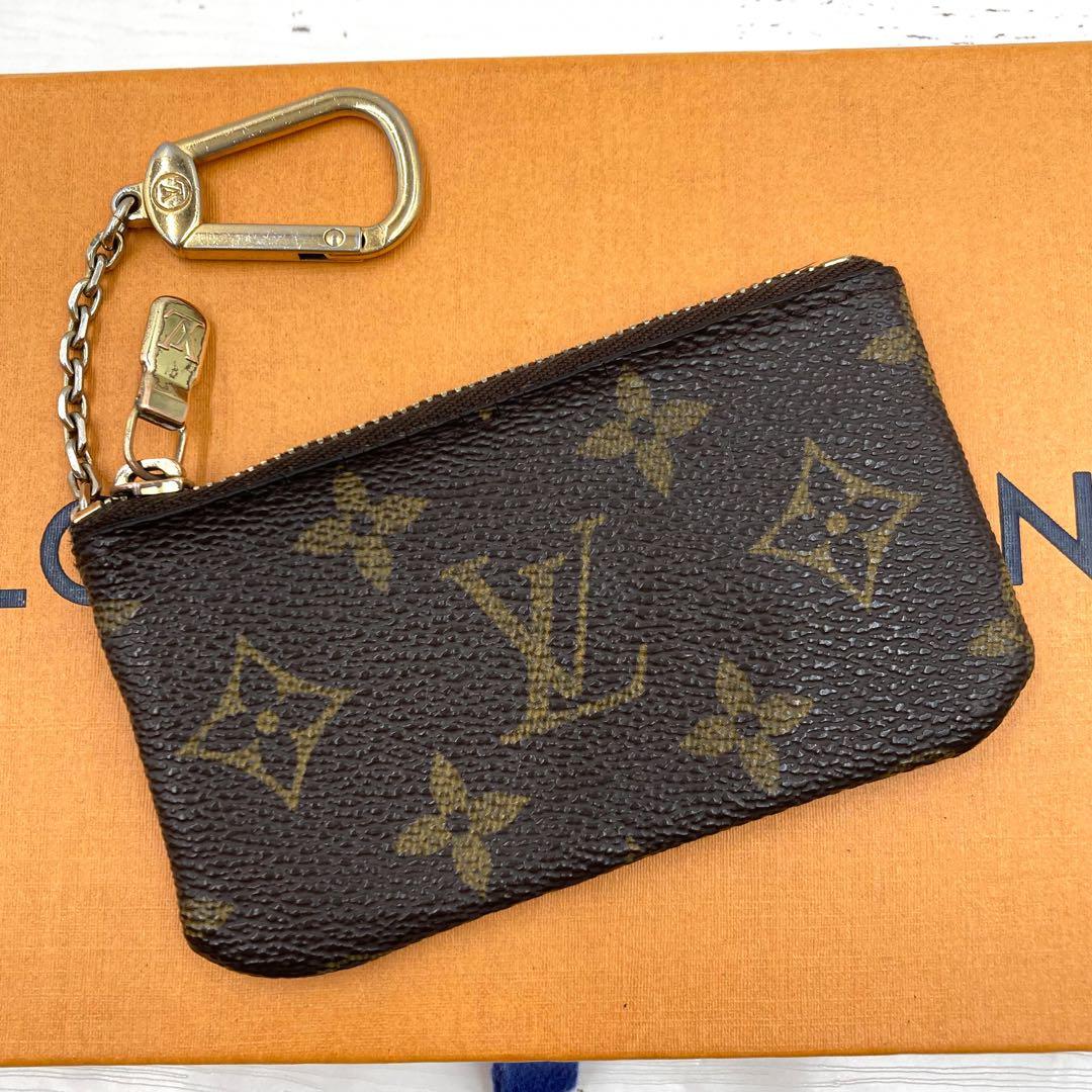 【美品】ルイヴィトン モノグラム ポシェットクレ ケース M62650
