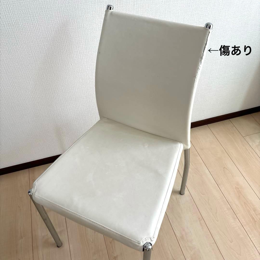 専用です！！！⚠️ ダイニングセット　ガラス ホワイト ダイニングテーブル