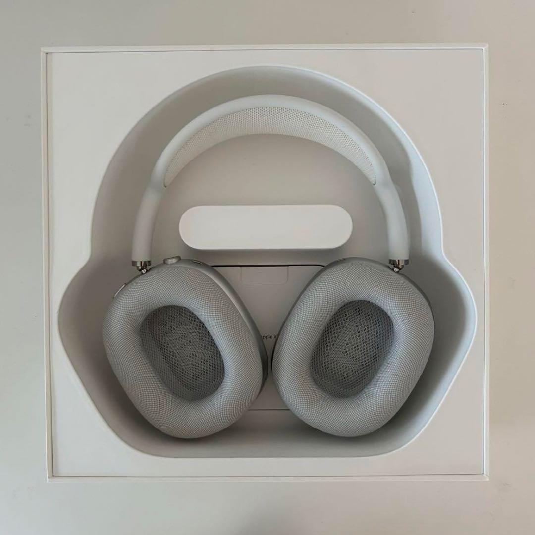 AirPods MAX Silver(カバー、保証、外箱付き)