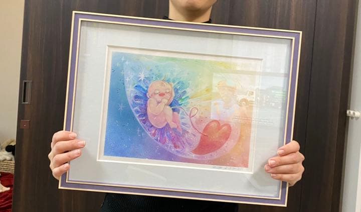 絵画 the memory in the womb