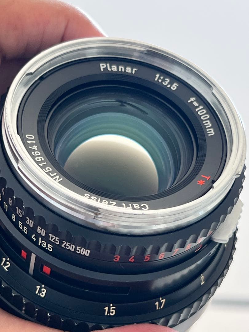 Hasselblad planar 100mm f3.5 先白　銘玉　ハッセル