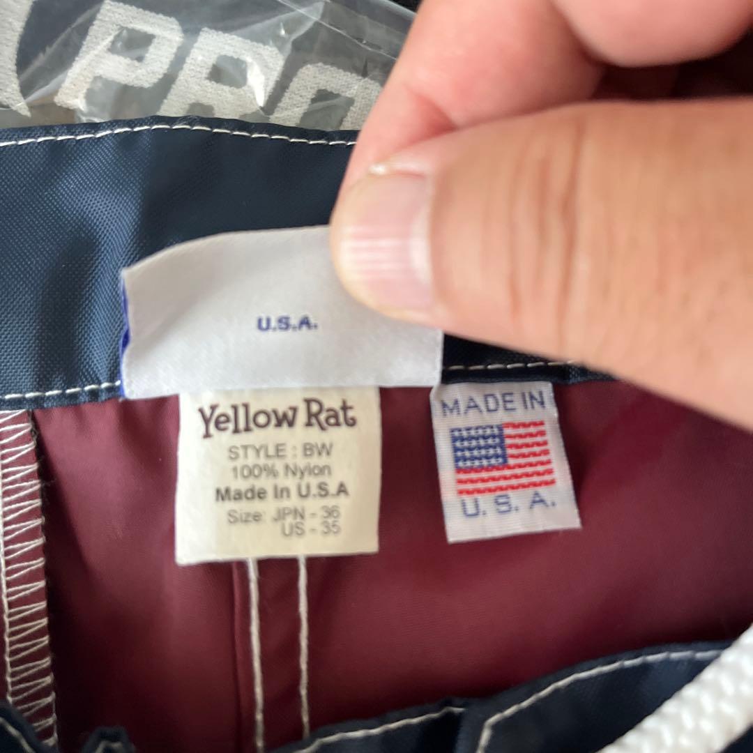 Yellow Rat ネイビー水着 タグ付き未使用品US35インチjp36インチ