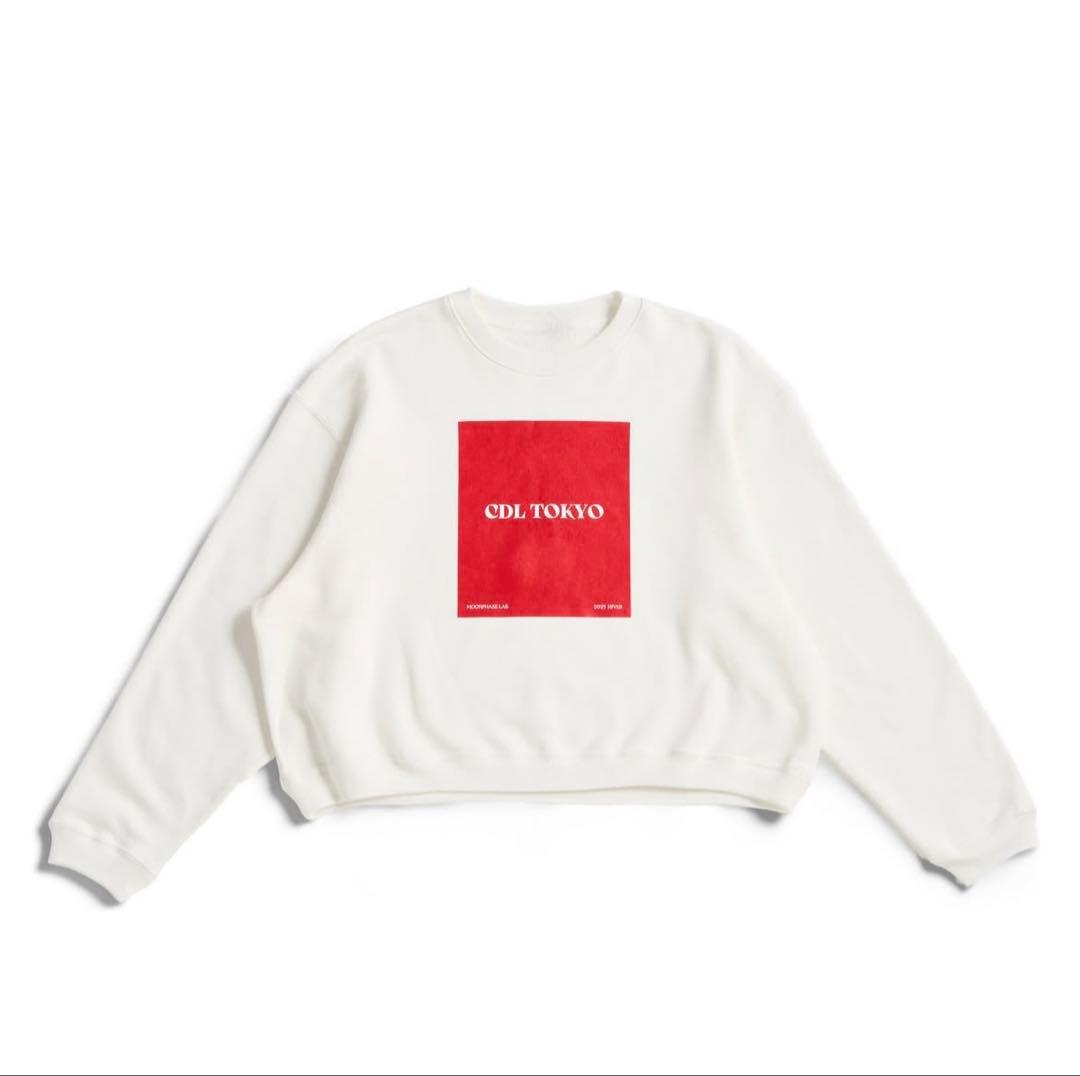 CDL Box Logo Sweatshirt M ホワイト