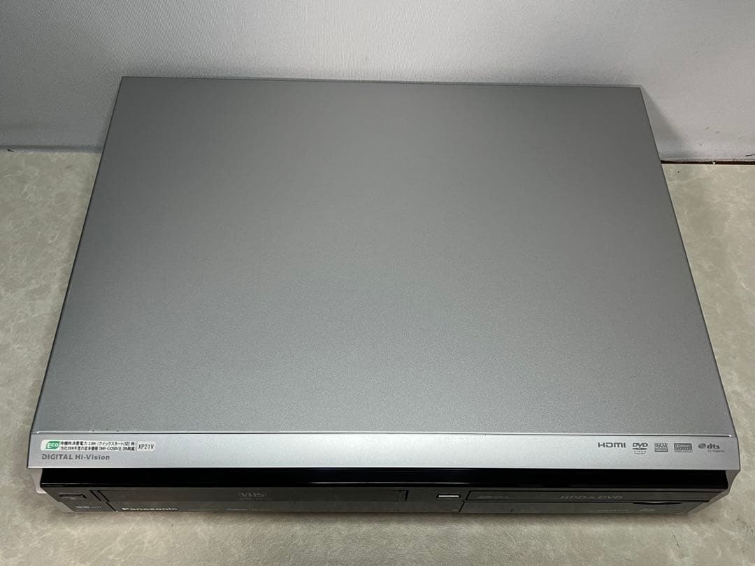 動作品 Panasonic VHS一体型DVDレコーダー DMR-XP21V