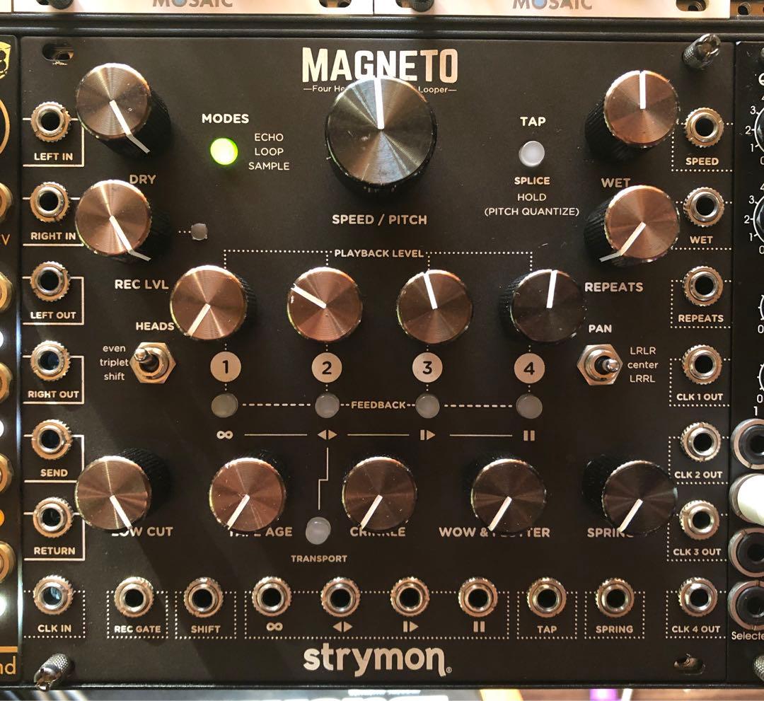 Strymon Magneto モジュラーシンセ　ディレイ