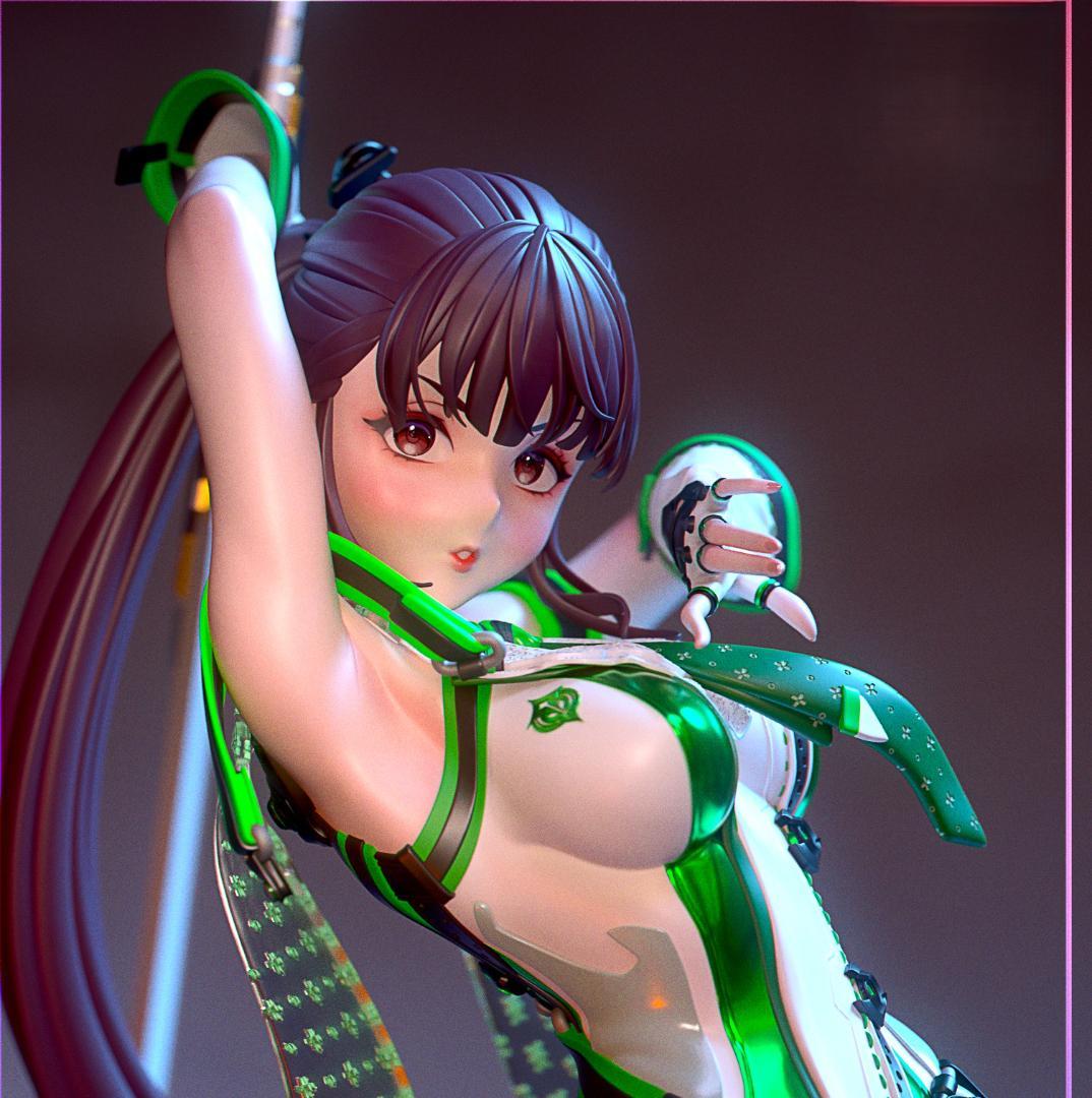 イヴ　ステラーブレイド　1/7 32ｃｍ　未塗装未組立　ガレージキット　ガレキ