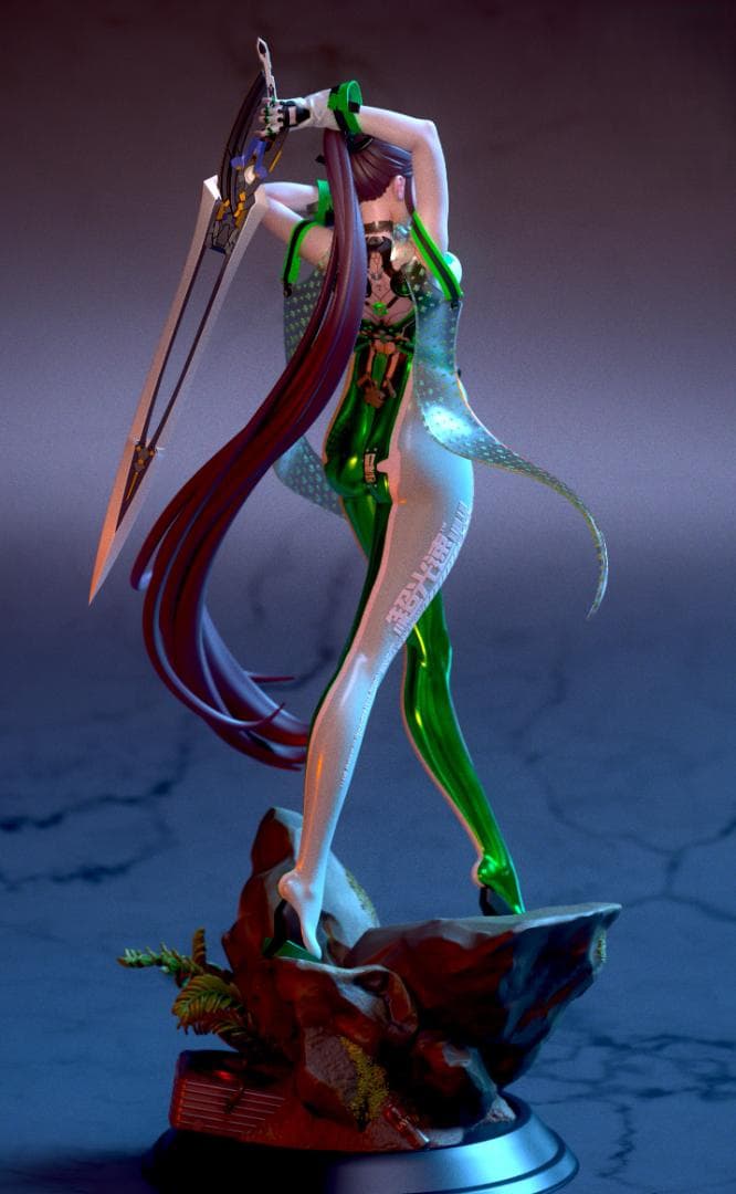 イヴ　ステラーブレイド　1/7 32ｃｍ　未塗装未組立　ガレージキット　ガレキ