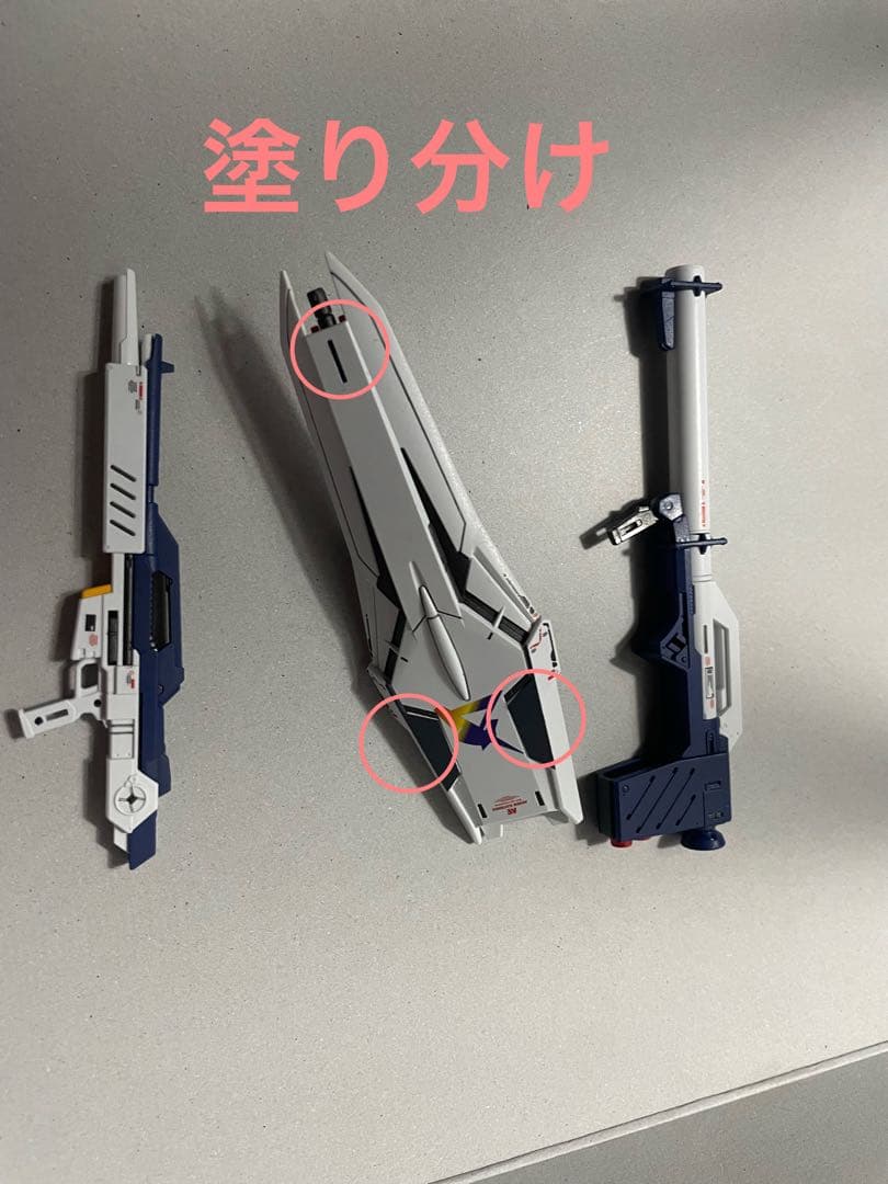 RG 1/144 νガンダム 全塗装　完成品　ニューガンダム　逆襲のシャア