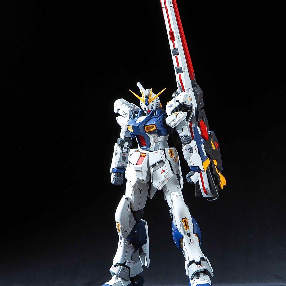 RG 1/144 νガンダム 全塗装　完成品　ニューガンダム　逆襲のシャア