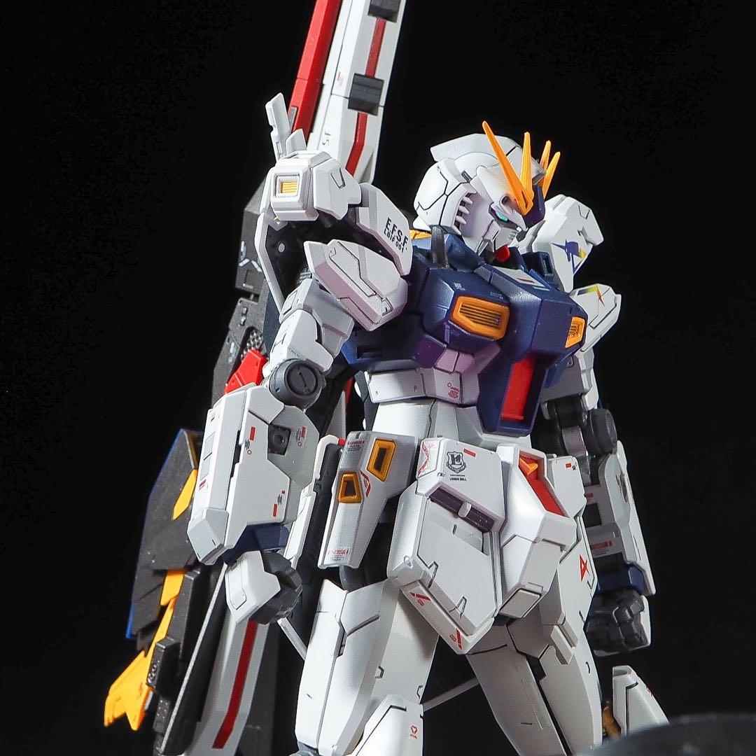 RG 1/144 νガンダム 全塗装　完成品　ニューガンダム　逆襲のシャア
