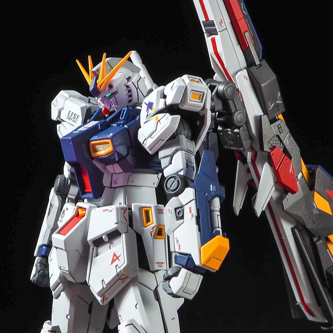 RG 1/144 νガンダム 全塗装　完成品　ニューガンダム　逆襲のシャア