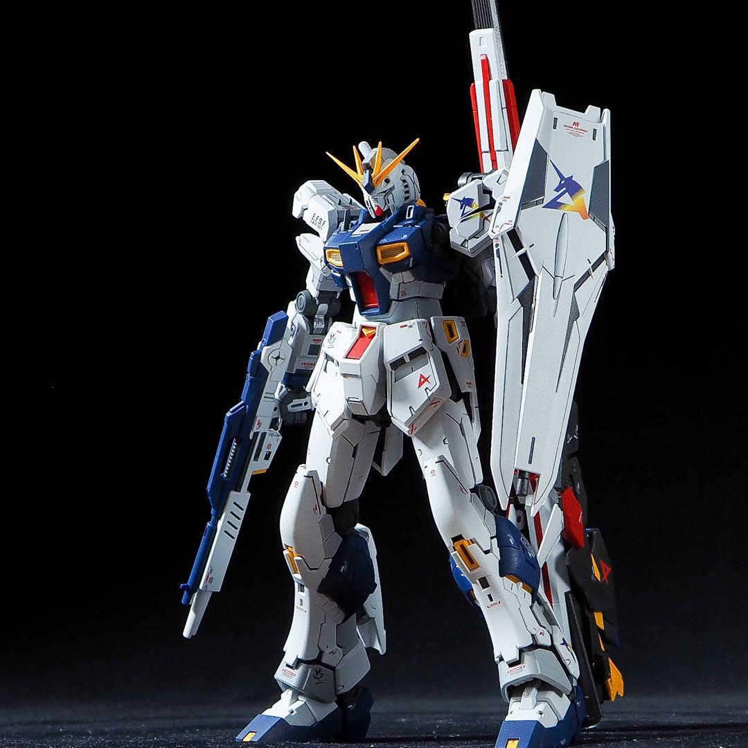 RG 1/144 νガンダム 全塗装　完成品　ニューガンダム　逆襲のシャア