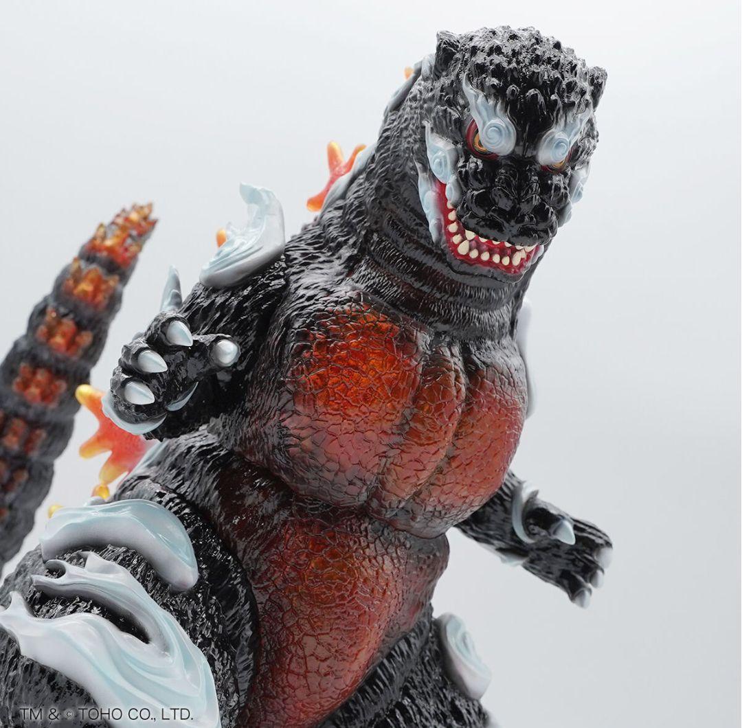 GVA-BC ゴジラ1995 Frog Tree 浮世ノ絵（黒） ソフビ