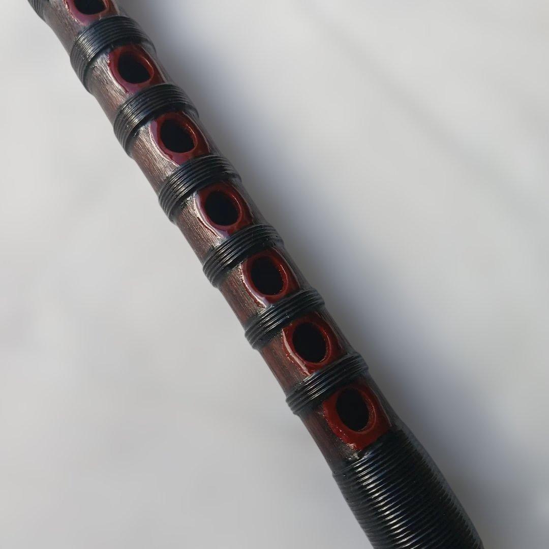 鳳聲晴由氏の作 能管