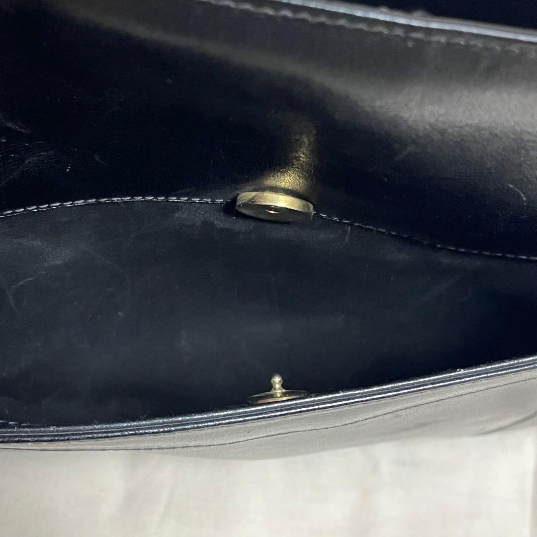 バレンシアガ　ハンドバッグ　オールレザー　BB ロゴ金具　イタリア製　黒