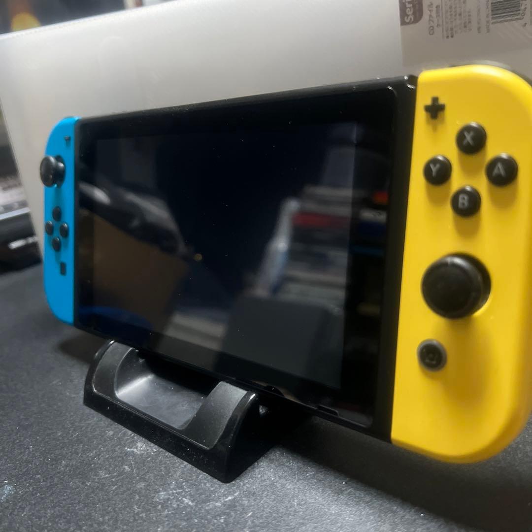 Nintendo Switch 本体 青/黄(未確認の為ジャンク品)