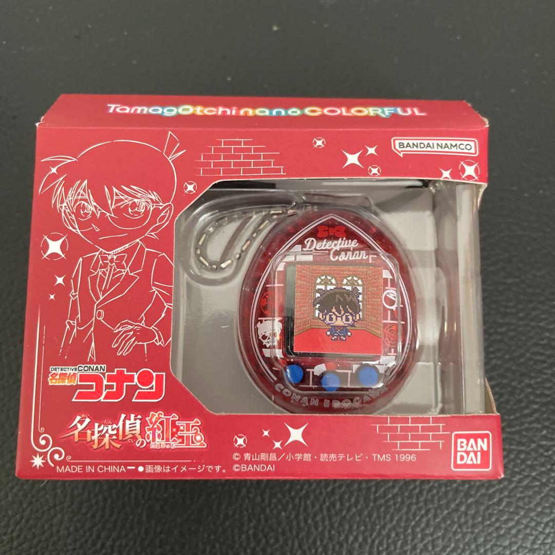 【美品・未使用】たまごっち　名探偵コナン　名探偵の紅玉／大怪盗の藍玉　2個セット