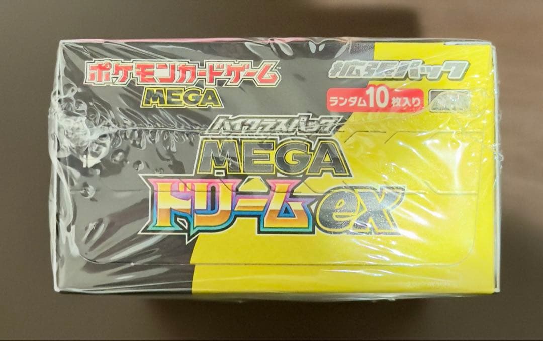 【シュリンク付き】ポケモンカード MEGAドリームex 1BOX　未開封